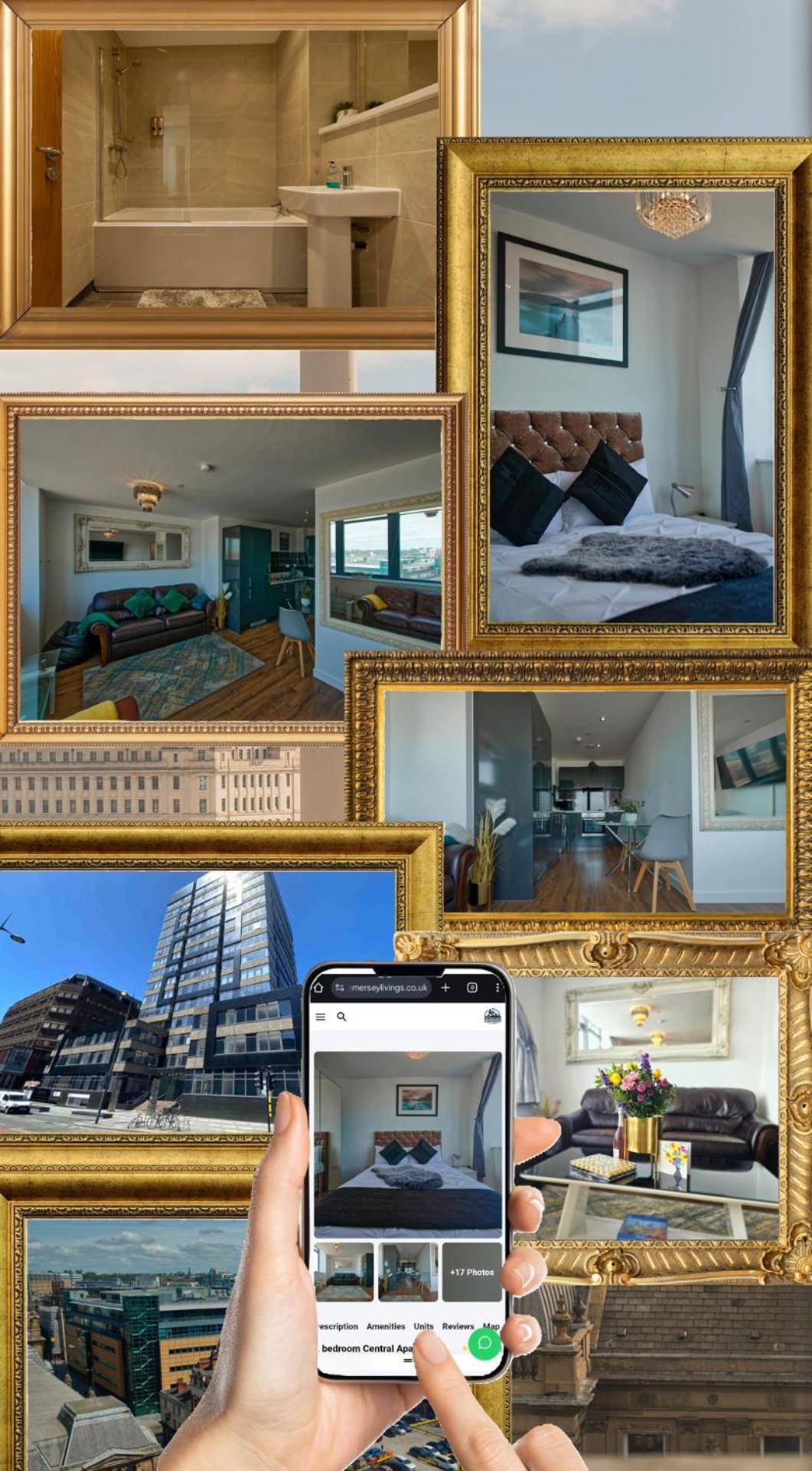Sidemerseylivings - Central, Bright, And Convenient 2-Bedroom Apartment With Parking ลิเวอร์พูล ภายนอก รูปภาพ